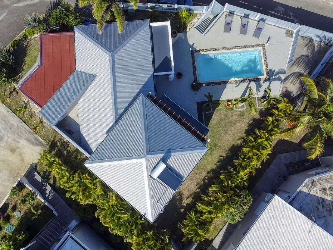 27 Location villa Andrea 3 chambres 6 personnes vue mer et piscine à sainte anne en guadeloupe - vue d'ensemble